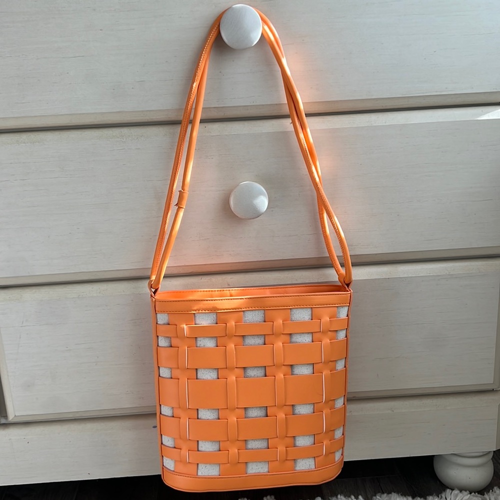 A new day orange purse